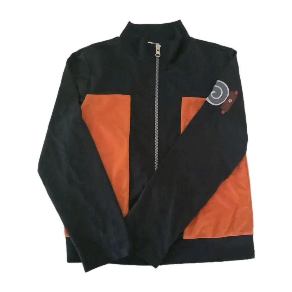 Naruto Shippuden Spirit Halloween Anime Costume Track Jacket Youth Medium - Picture 2 of 14